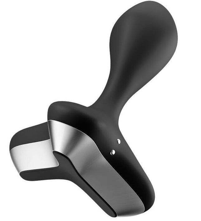 SATISFYER - GAME CHANGER PLUG VIBRATOR BLACK