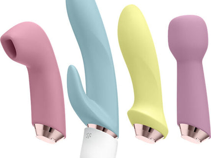 SATISFYER - MARVELOUS FOUR VIBRATOR & AIR PULSE SET