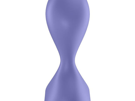 SATISFYER - SWEET SEAL VIBRATING PLUG APP VIOLET