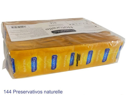 PASANTE - CONDOMS NATURELLE BAG 144 UNITS