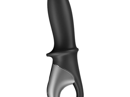SATISFYER - HOT PASSION ANAL VIBRATOR APP BLACK