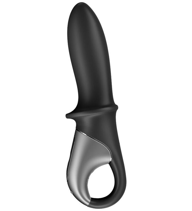 SATISFYER - HOT PASSION ANAL VIBRATOR APP BLACK