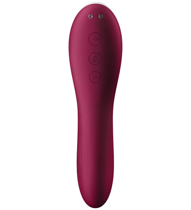 SATISFYER - DUAL CRUSH AIR PULSE VIBRATOR