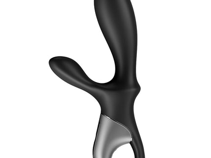 SATISFYER - HEAT CLIMAX+ ANAL VIBRATOR APP BLACK