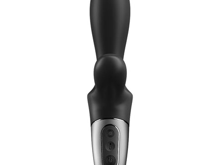 SATISFYER - HEAT CLIMAX+ ANAL VIBRATOR APP BLACK
