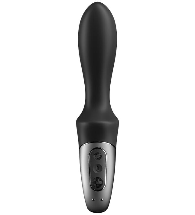 SATISFYER - HEAT CLIMAX ANAL VIBRATOR APP BLACK