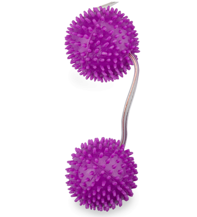 BAILE - A DEEPLY PLEASURE PURPLE TEXTURED BALLS 3.60 CM