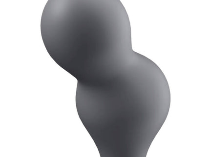 SATISFYER - DEEP DIVER VIBRATING PLUG APP GREY