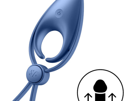 SATISFYER - SNIPER RING VIBRATOR BLUE