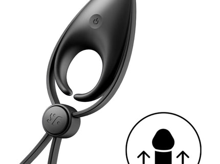 SATISFYER - SNIPER RING VIBRATOR BLACK