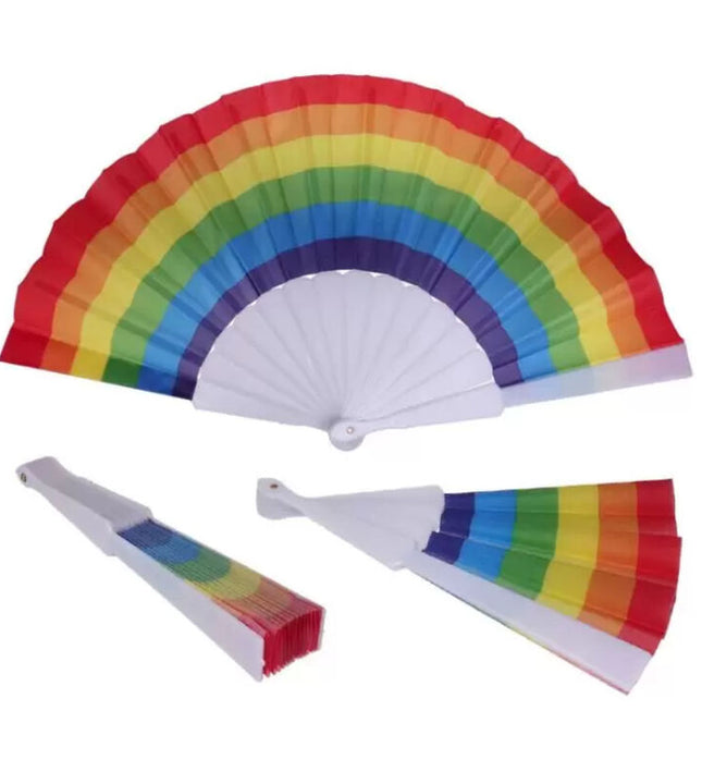 PRIDE - LGBT FLAG FABRIC FAN
