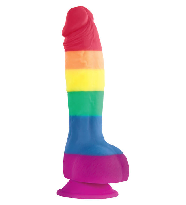 PRIDE - LGBT FLAG DILDO 15 CM