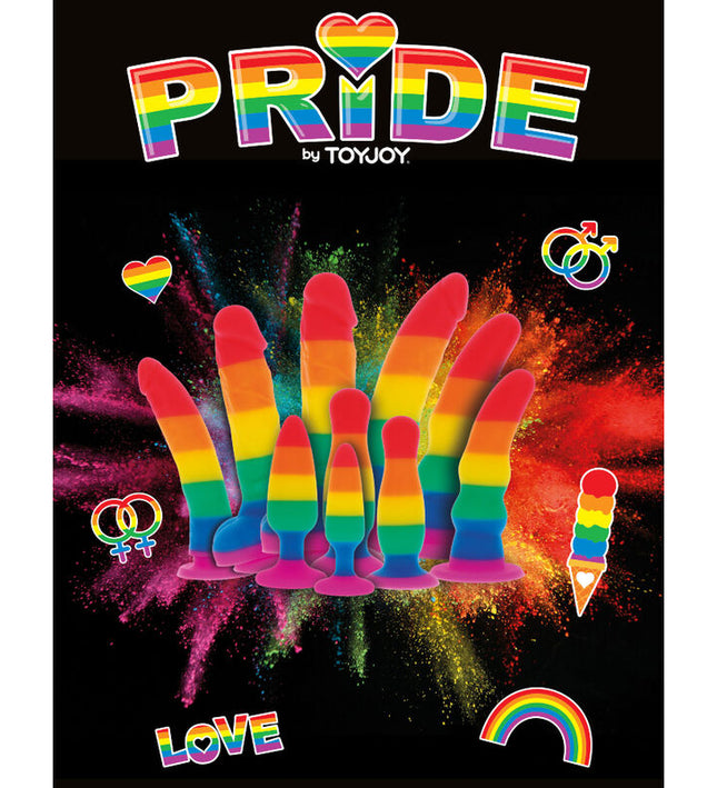 PRIDE - LGBT FLAG PLUG TWINK 8.5 CM