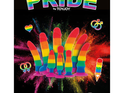 PRIDE - LGBT FLAG PLUG HUNK 10.5 CM