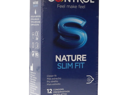 CONTROL - NATURE SLIM FIT 12 UNITS