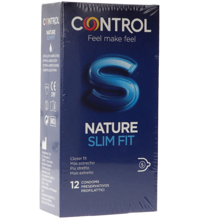 CONTROL - NATURE SLIM FIT 12 UNITS
