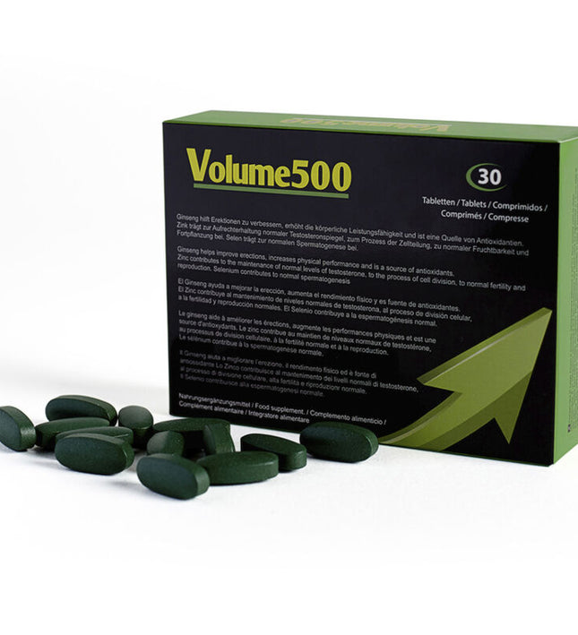 500 COSMETICS - VOLUME 500 INCREASE THE QUANTITY AND QUALITY OF SPERM