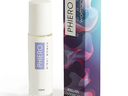 500 COSMETICS - PHIERO NIGHT WOMAN. PERFUME WITH PHEROMONES IN ROLL-ON FORMAT FOR WOMEN