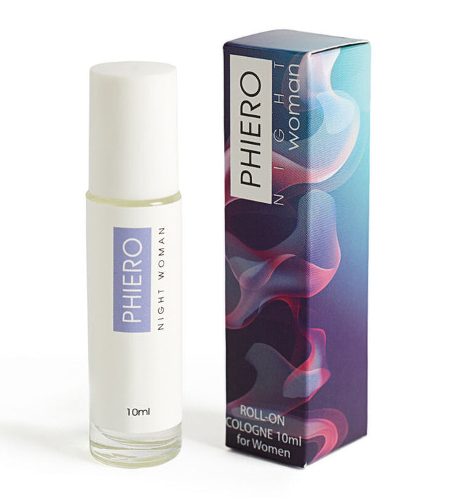 500 COSMETICS - PHIERO NIGHT WOMAN. PERFUME WITH PHEROMONES IN ROLL-ON FORMAT FOR WOMEN