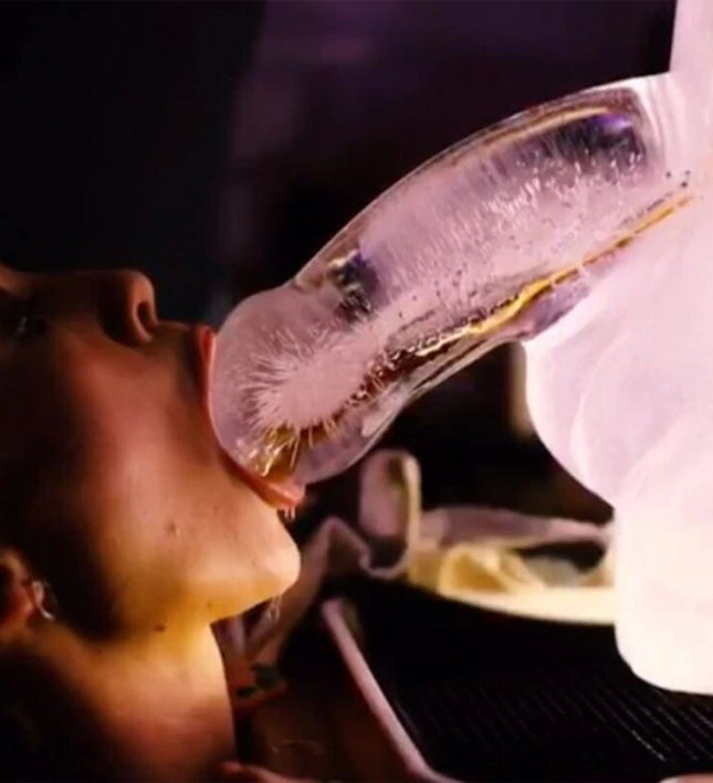 PLAY WIV ME - HUGE PENIS ICE LUGE MOLD