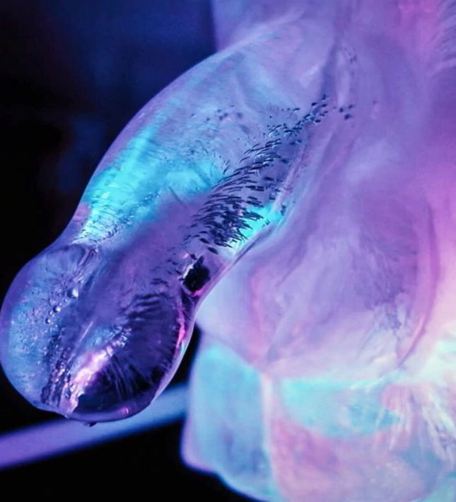 PLAY WIV ME - HUGE PENIS ICE LUGE MOLD