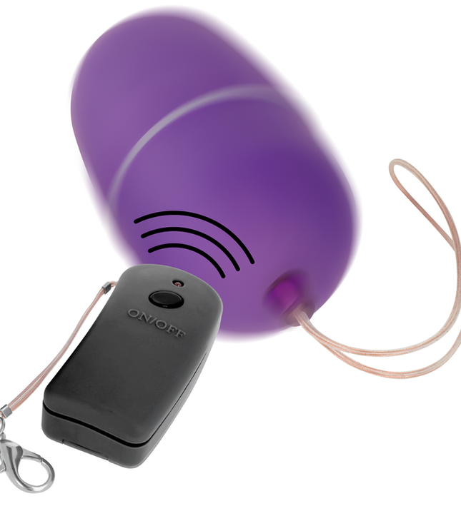 ONLINE - REMOTE CONTROLLED VIBRATING EGG PURPLE