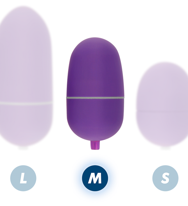 ONLINE - REMOTE CONTROL VIBRATING EGG M PURPLE