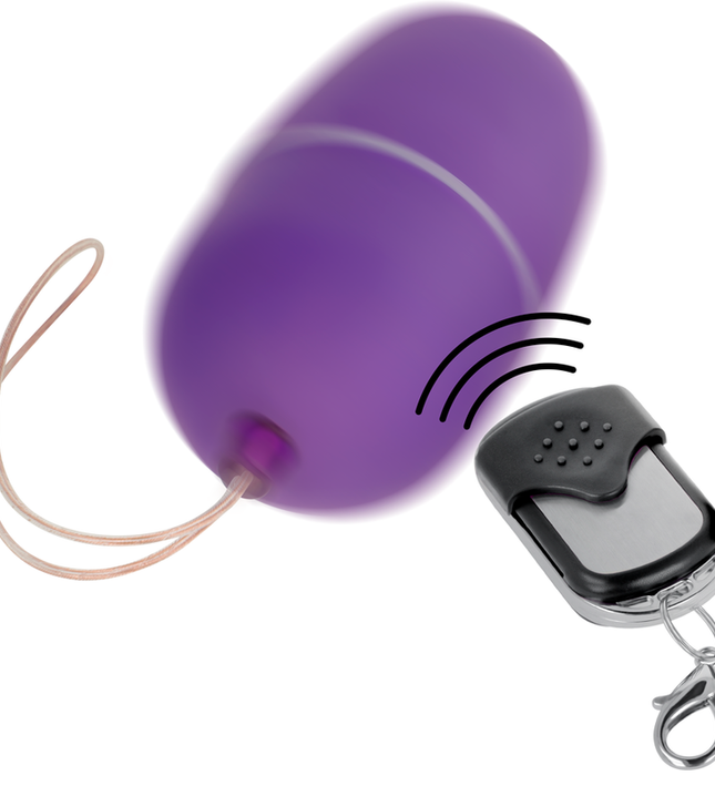 ONLINE - REMOTE CONTROL VIBRATING EGG M PURPLE