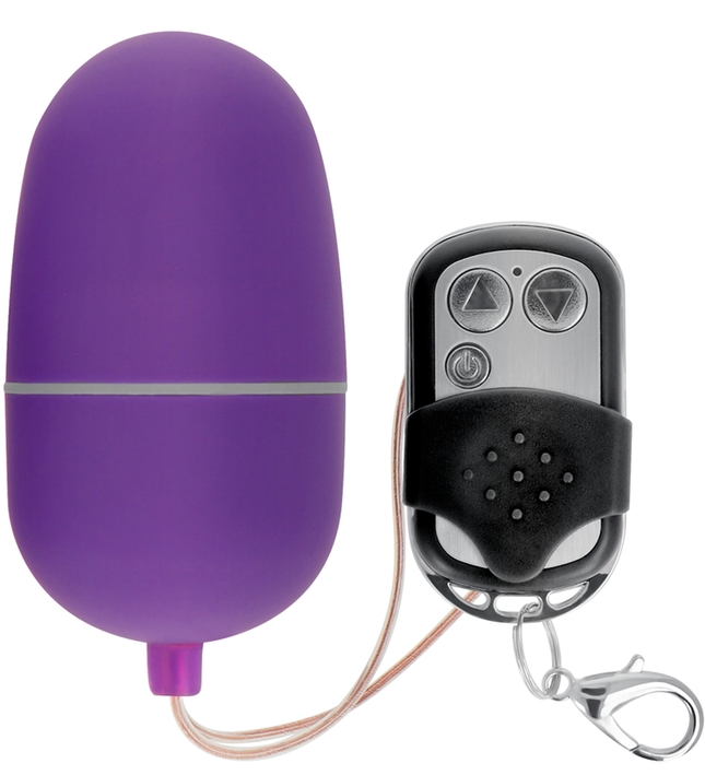 ONLINE - REMOTE CONTROL VIBRATING EGG M PURPLE