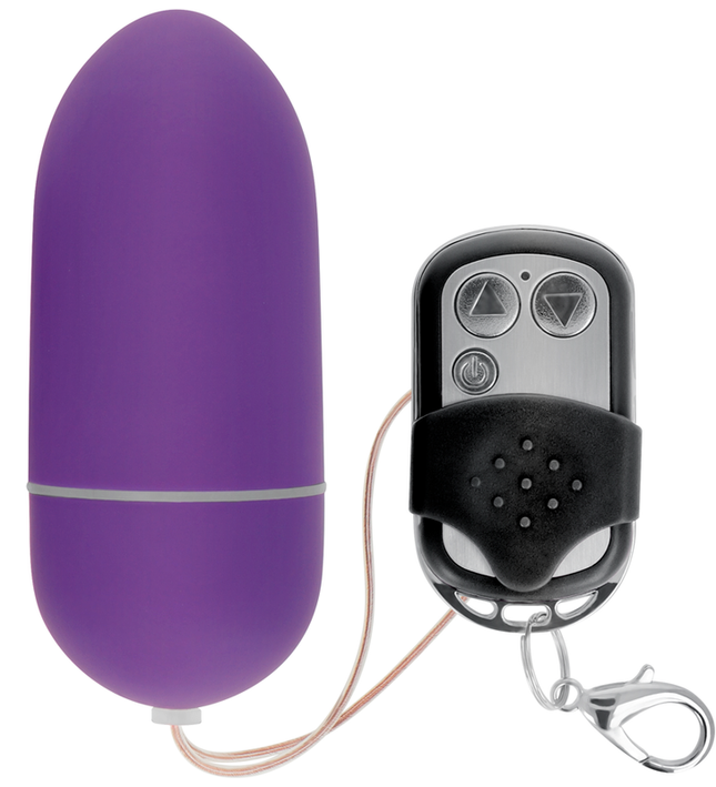 ONLINE - REMOTE CONTROL VIBRATING EGG L PURPLE