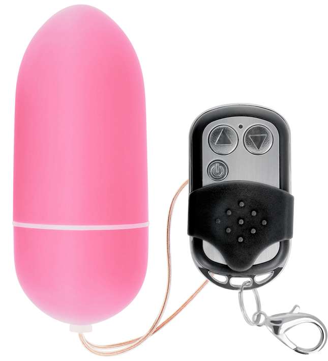 ONLINE - REMOTE CONTROL VIBRATING EGG L PINK