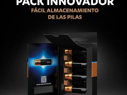 DURACELL - OPTIMUM 200 ALKALINE BATTERY AA LR6 4 UNIT