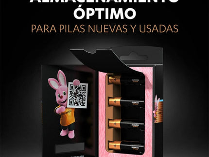 DURACELL - OPTIMUM 200 ALKALINE BATTERY AAA LR03 4 UNIT