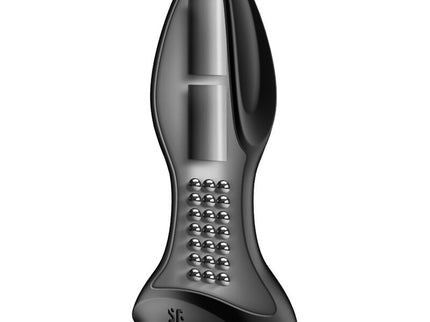 SATISFYER - ROTATOR PLUG 2+ VIBRATING PLUG APP BLACK