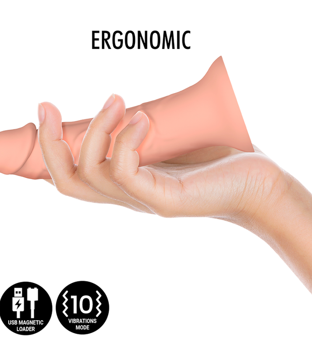 MYTHOLOGY - ASHER ORIGINAL DILDO S - VIBRATOR COMPATIBLE WITH WATCHME WIRELESS TECHNOLOGY