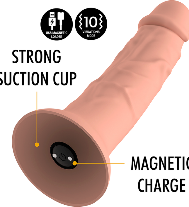 MYTHOLOGY - ASHER ORIGINAL DILDO S - VIBRATOR COMPATIBLE WITH WATCHME WIRELESS TECHNOLOGY