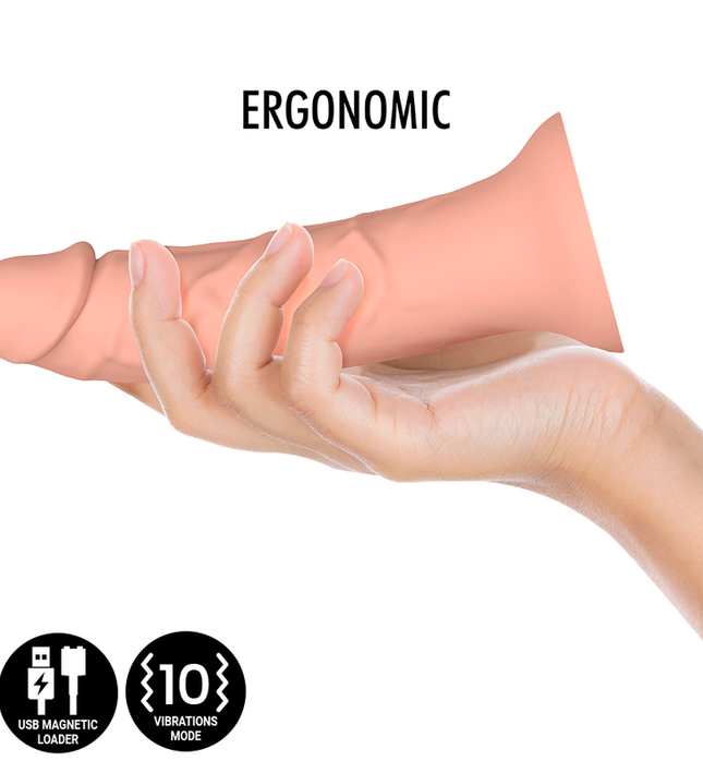 MYTHOLOGY - ASHER ORIGINAL DILDO M - VIBRATOR COMPATIBLE WITH WATCHME WIRELESS TECHNOLOGY