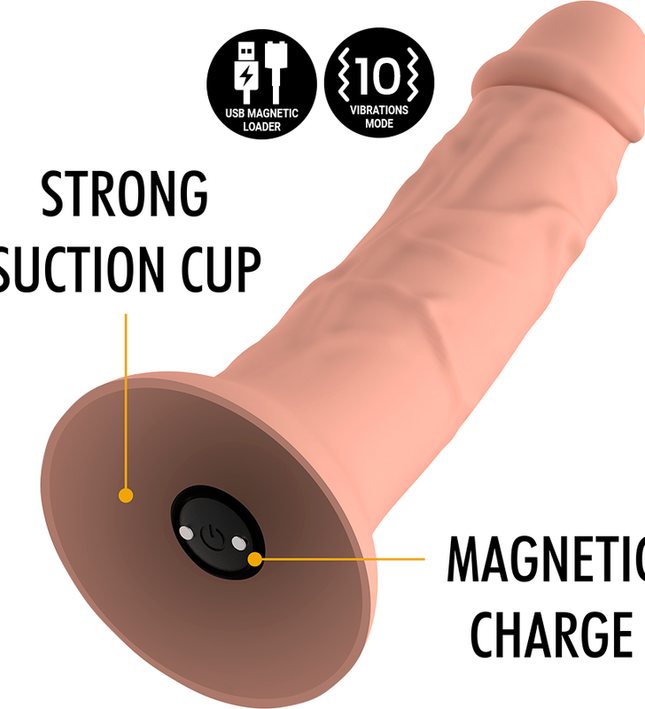 MYTHOLOGY - ASHER ORIGINAL DILDO M - VIBRATOR COMPATIBLE WITH WATCHME WIRELESS TECHNOLOGY