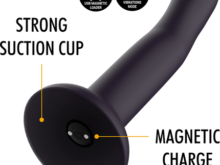 MYTHOLOGY DUMAN MYSTIC DILDO S - VIBRATOR WATCHME WIRELESS TECHNOLOGY COMPATIBLE