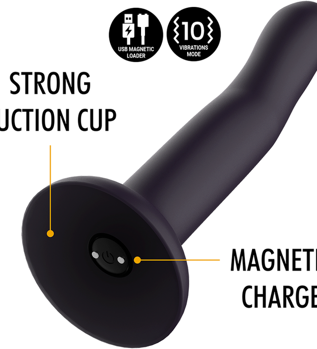 MYTHOLOGY DUMAN MYSTIC DILDO S - VIBRATOR WATCHME WIRELESS TECHNOLOGY COMPATIBLE