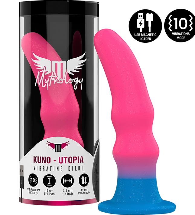 MYTHOLOGY - KUNO UTOPIA DILDO S - VIBRATOR WATCHME WIRELESS TECHNOLOGY COMPATIBLE
