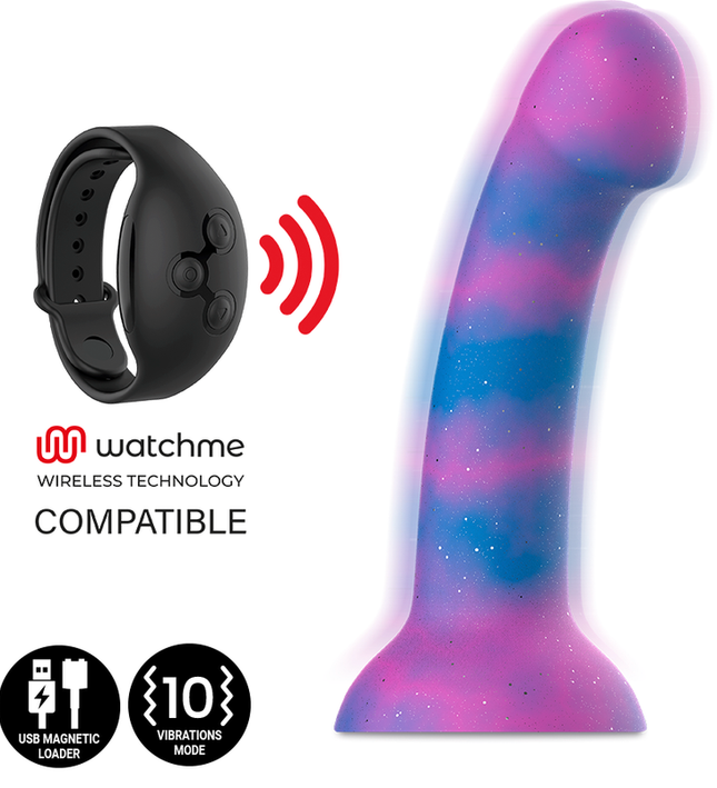 MYTHOLOGY - DION GALACTIC DILDO M - VIBRATOR WATCHME WIRELESS TECHNOLOGY COMPATIBLE