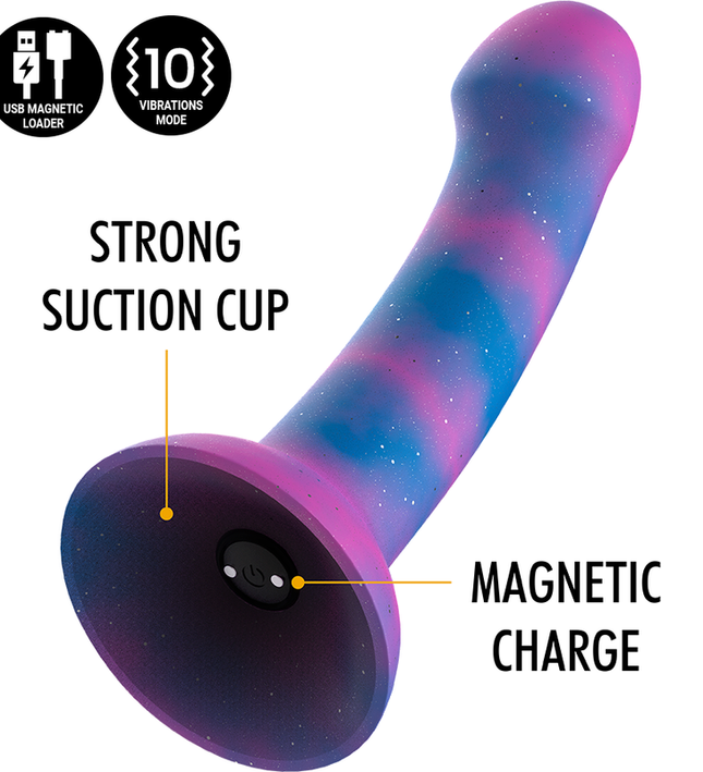 MYTHOLOGY - DION GALACTIC DILDO M - VIBRATOR WATCHME WIRELESS TECHNOLOGY COMPATIBLE