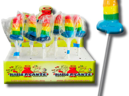 PRIDE - GUMMY LOLLIPOP PENIS LGBT