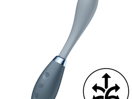 SATISFYER - G-SPOT FLEX 3 MULTI VIBRATOR GREY