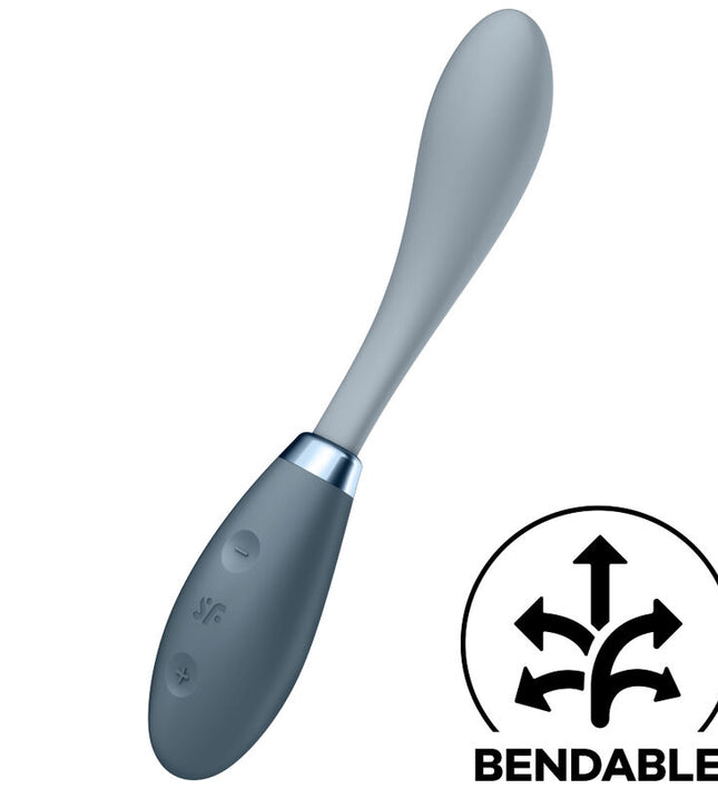 SATISFYER - G-SPOT FLEX 3 MULTI VIBRATOR GREY