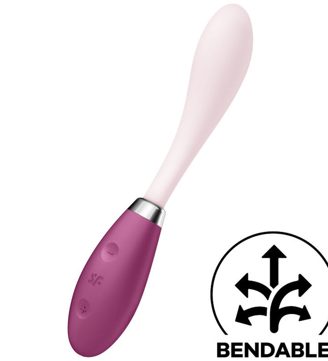 SATISFYER - G-SPOT FLEX 3 MULTI VIBRATOR GREY