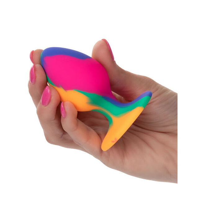 CALEXOTICS - CHEEKY MEDIUM TIE-DYE PLUG ANAL