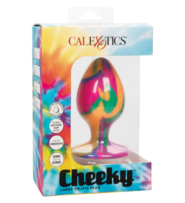CALEXOTICS - CHEEKY LARGE TIE-DYE PLUG ANAL