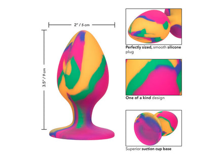 CALEXOTICS - CHEEKY LARGE TIE-DYE PLUG ANAL